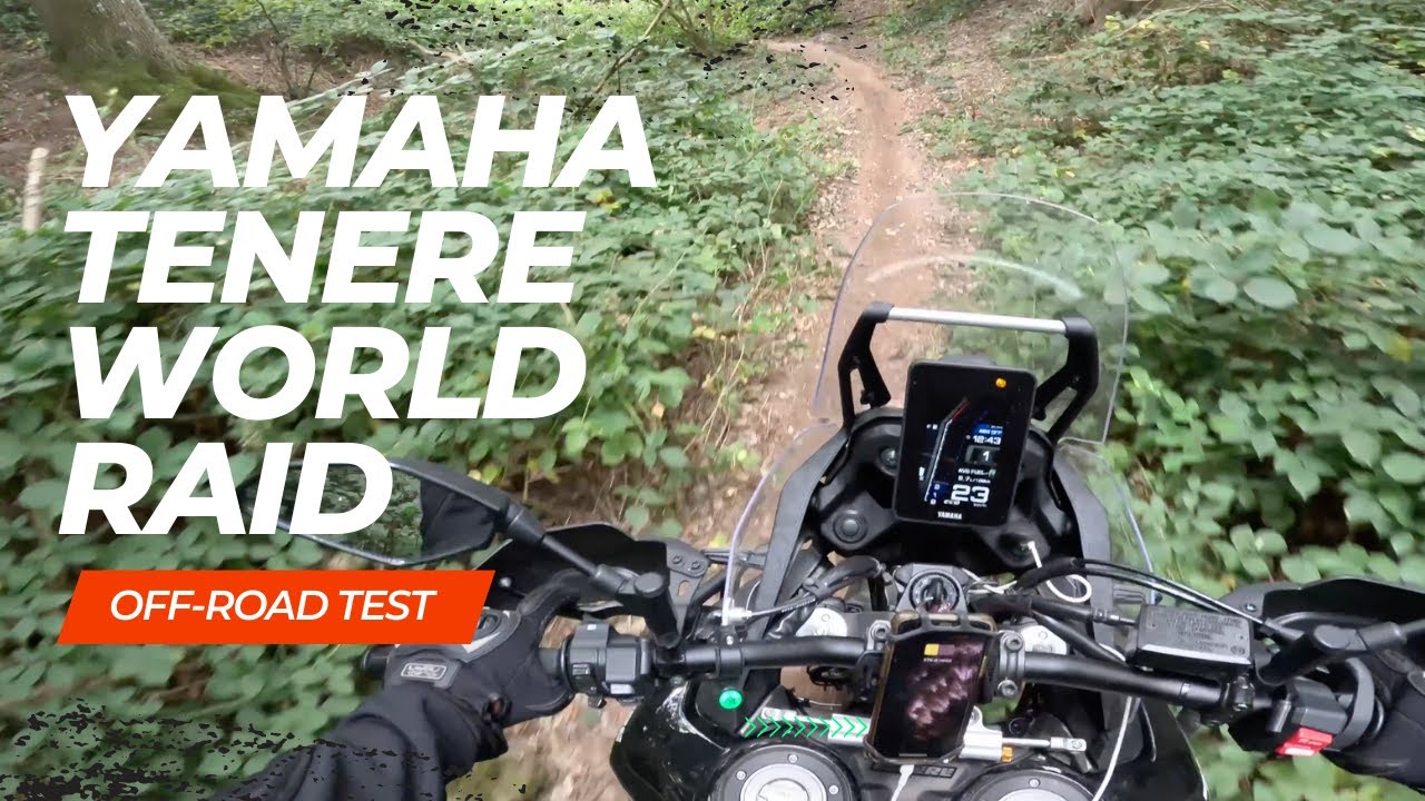 Testing The Yamaha Tenere World Raid Off Road - Action Trax Practice Day