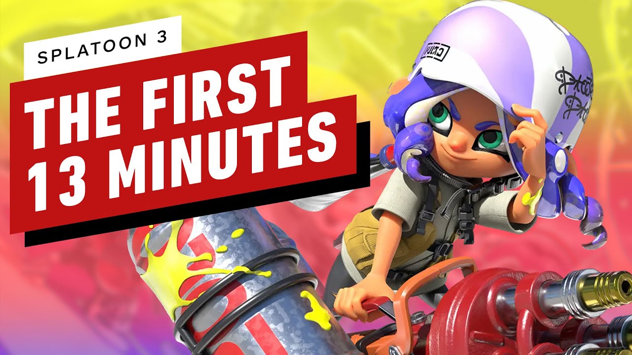 Splatoon 3: The First 13 Minutes of Single-Player