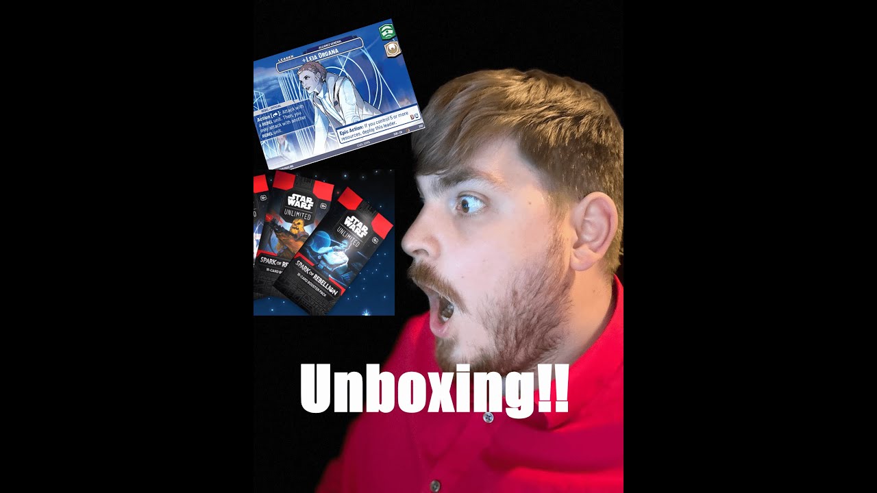Unboxing des neuen Star Wars Unlimited TCG!!!!