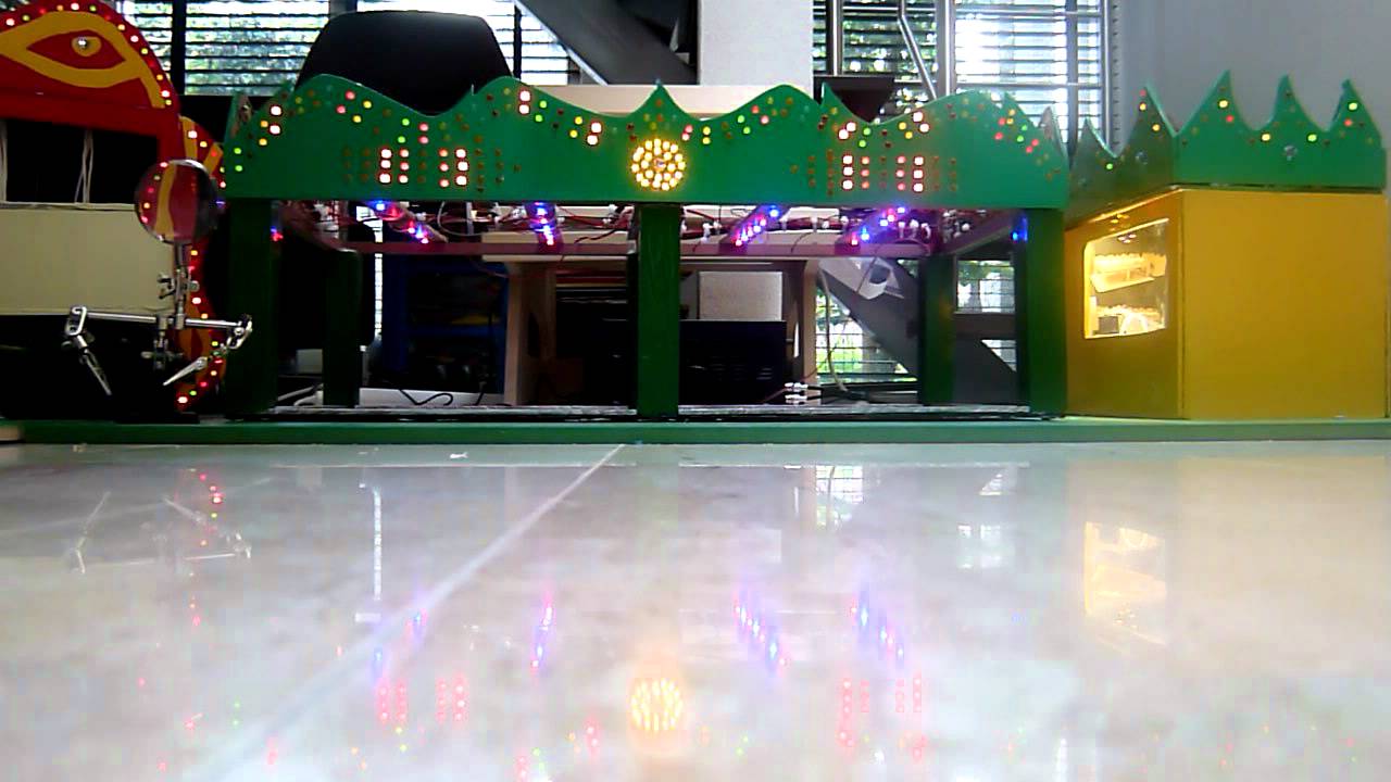 Botsauto's geluid test.