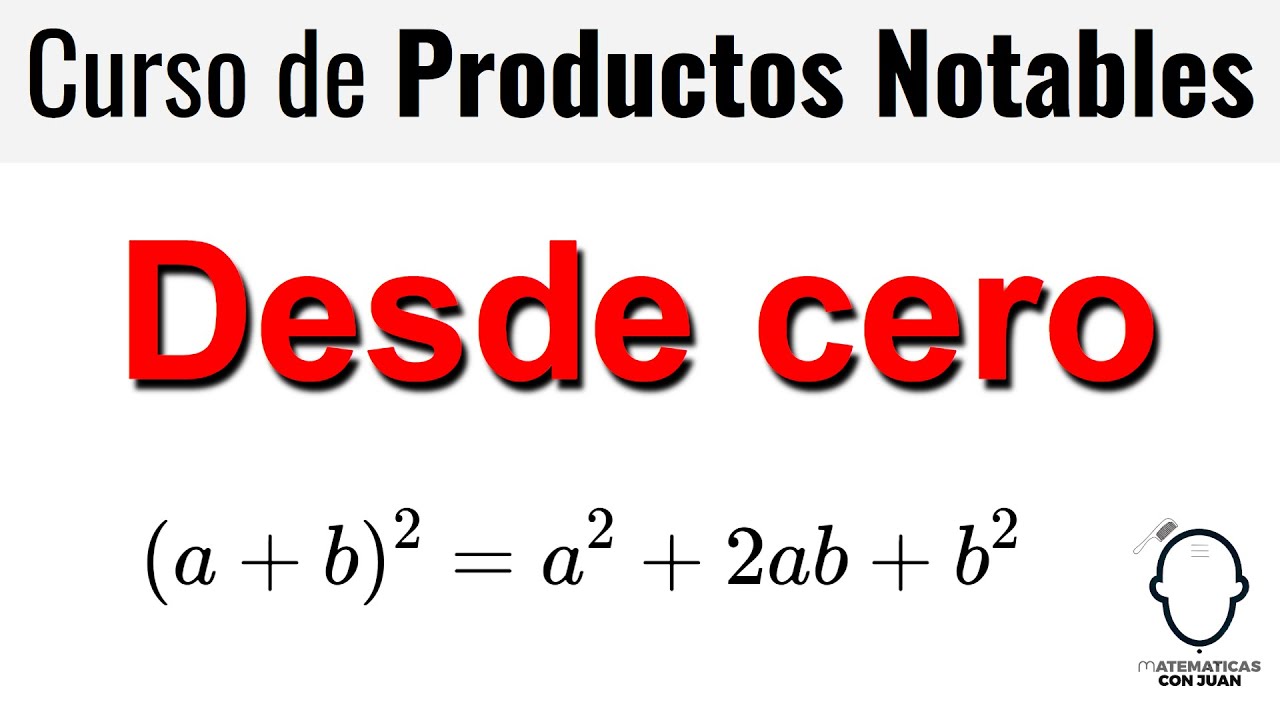 🔥 Domina los Productos Notables en un PIS PAS JONÁS ✍️. Desde cero!!