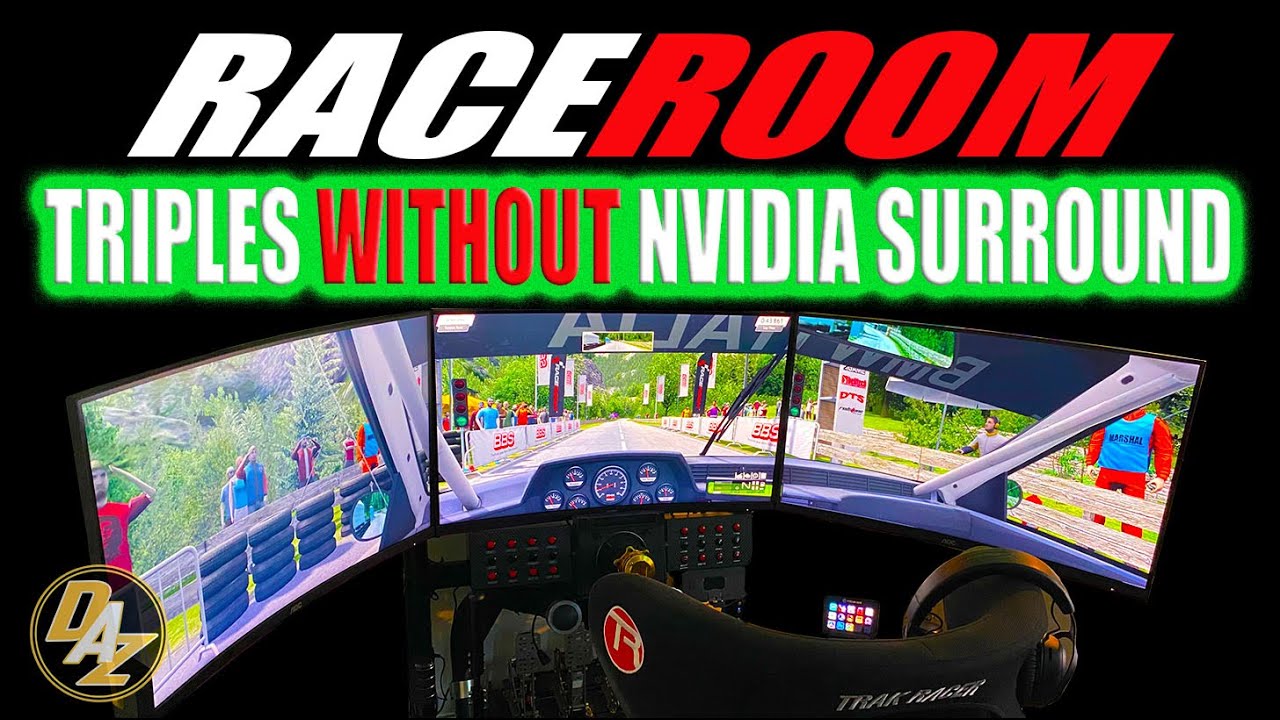 Race Room Triple Screens 