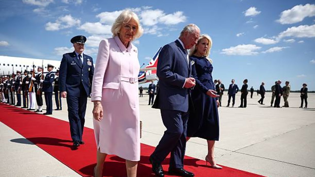 King Charles and Camilla Arrive in US for State Visit