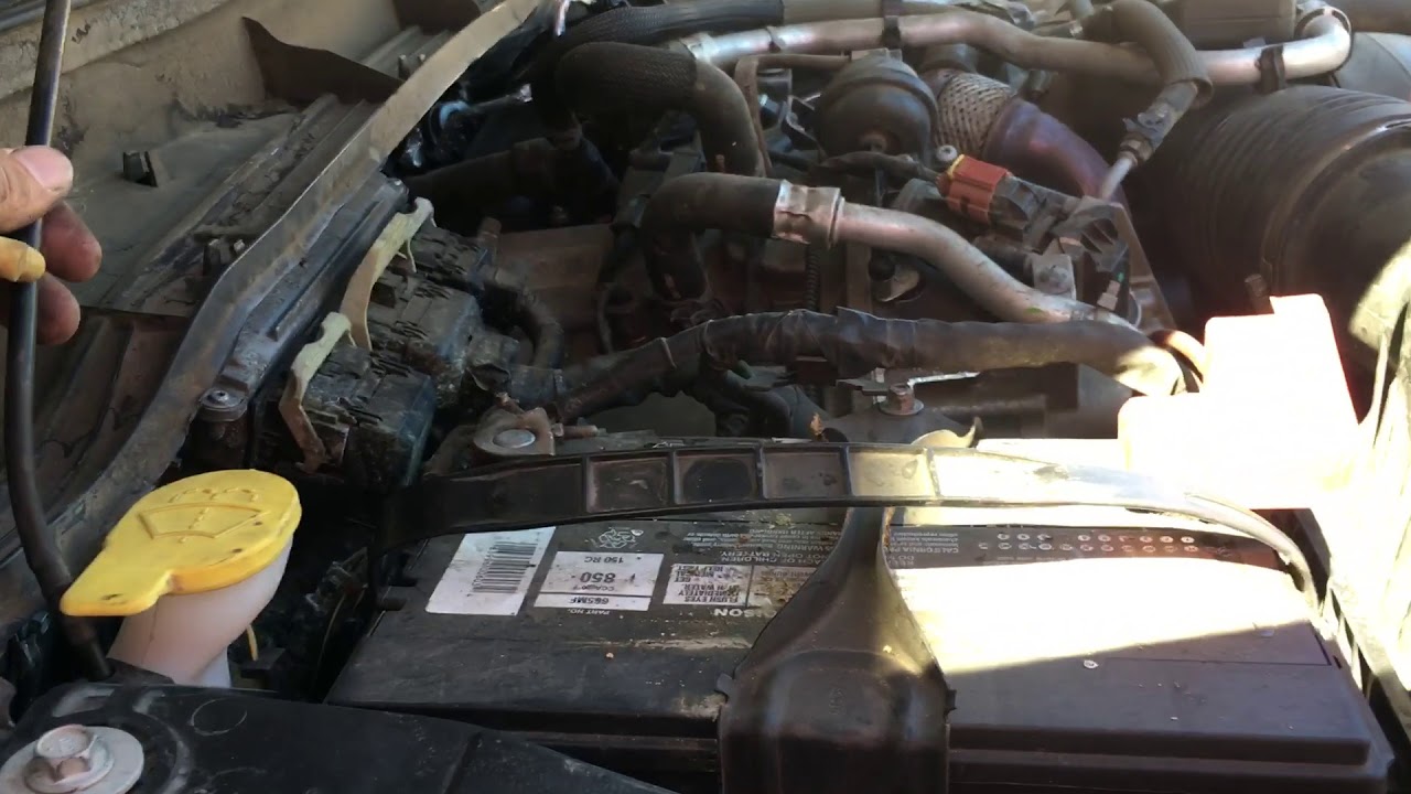 2013 Ford F-250 Windshield Wiper Fluid Pump Clogged