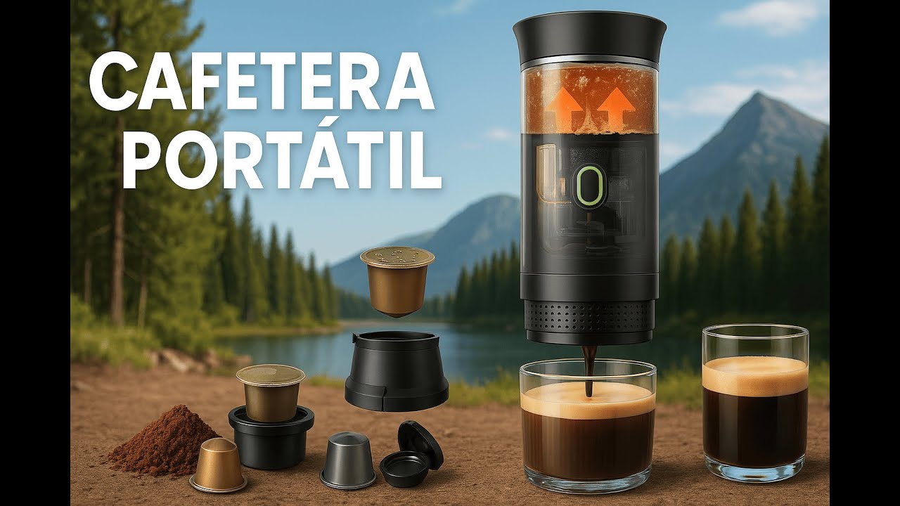 ☕ Esta Cafetera Portátil Te Dejará ASOMBRADO!