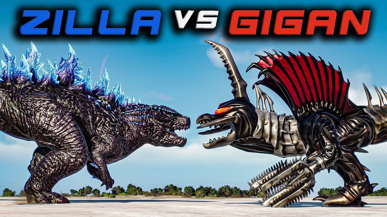 Gigan attacks Jurassic Park and Dinosaurs | Can Godzilla stop him and save the Park? JWE 2 Mods