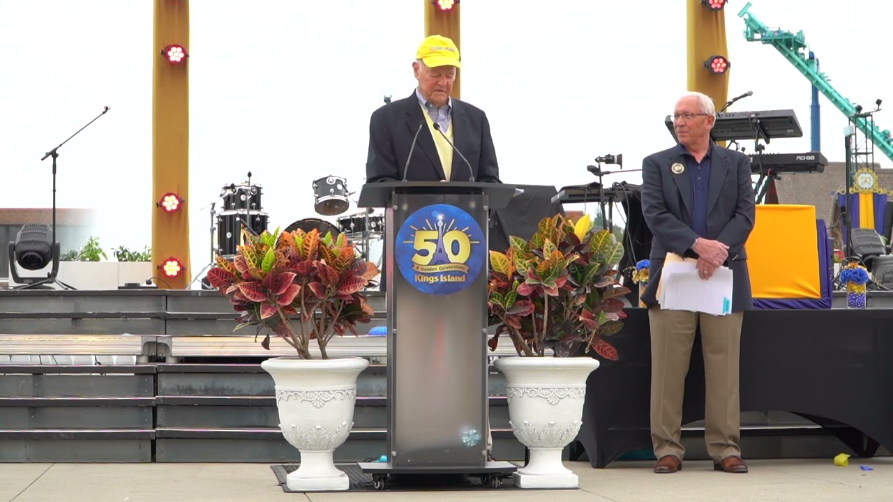 Kings Island 50th Birthday Celebration Ceremony