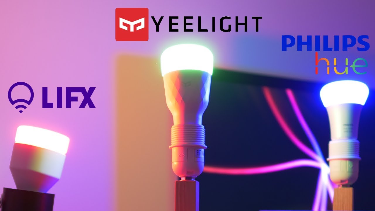 LIFX, Yeelight ou Philips HUE? Qual a MELHOR lâmpada de LED inteligente?
