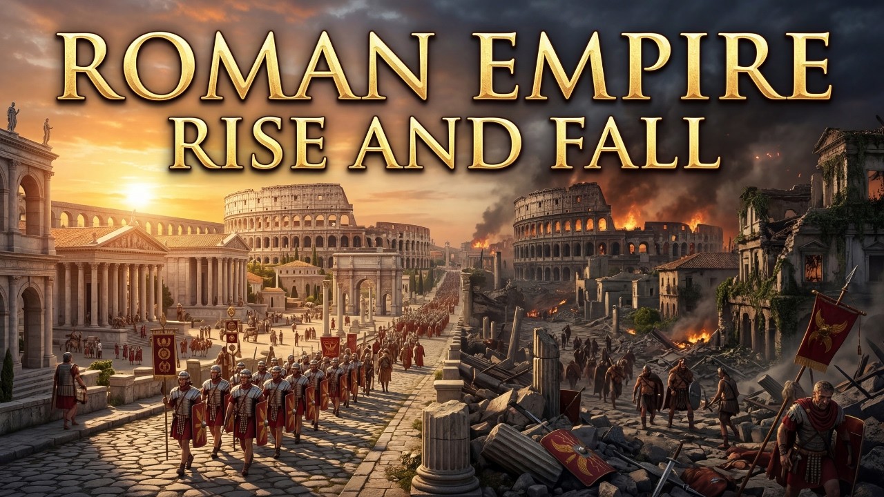 The Rise and Fall of the Roman Empire Explain