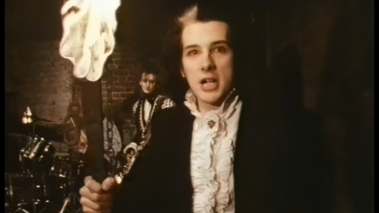 The Damned - Grimly Fiendish (HD Upscale Remastered Video) (1985)