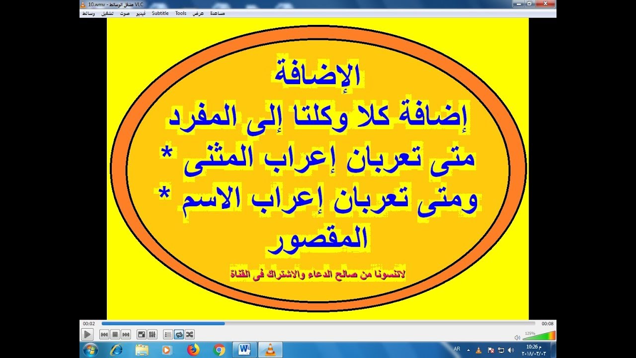 إضافة كلا وكلتا للمفرد _ متى تعرب كلا وكلتا إعراب المثنى ـ متى تعرب كلا وكلتا إعراب الاسم المقصور