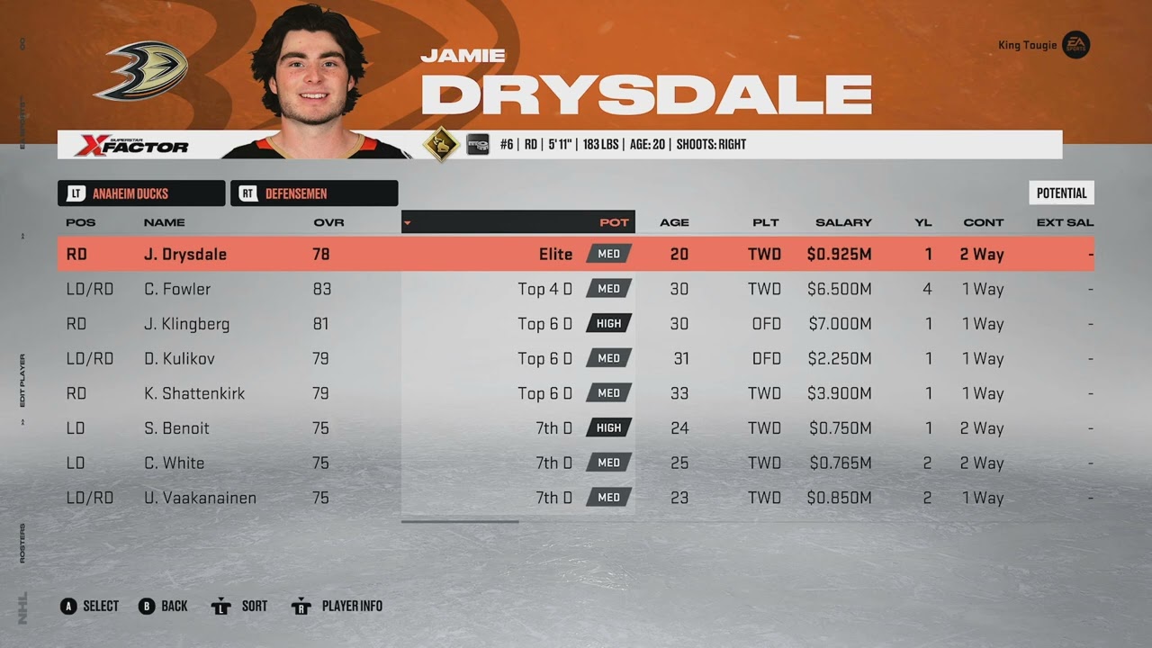 NHL 23 Custom Roster Is Live! Tougie v1 on Xbox Series!