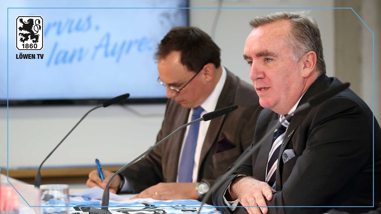 Servus, Ian Ayre // 1860 präsentiert Geschäftsführer.