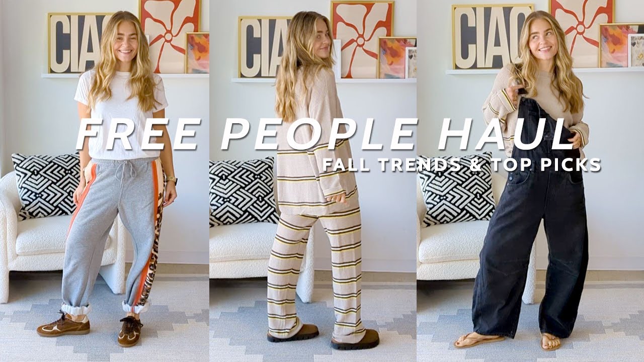 Free People Fall Haul: Overalls, Leopard Sweatpants, & Matching Sets