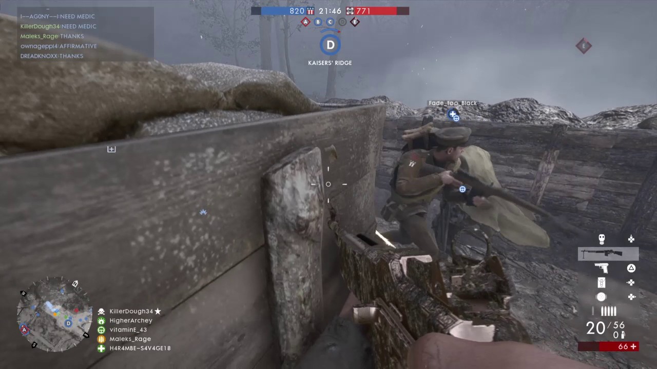 Battlefield&trade; 1 Argonne Forest Support BAR