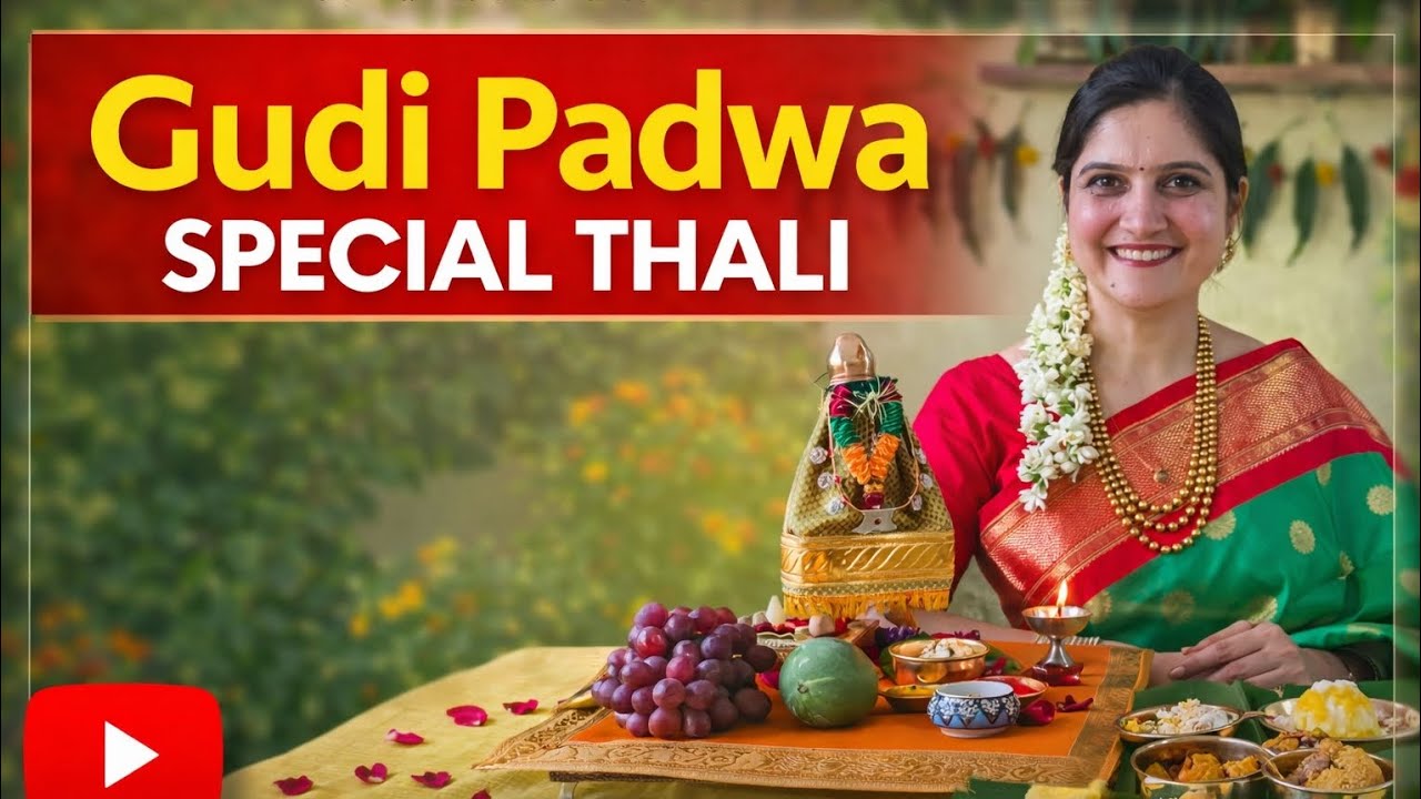 Gudi Padwa Special Thali🪔 | Easy and traditional | Magic by Madhuri |              #recipe#gudipadwa