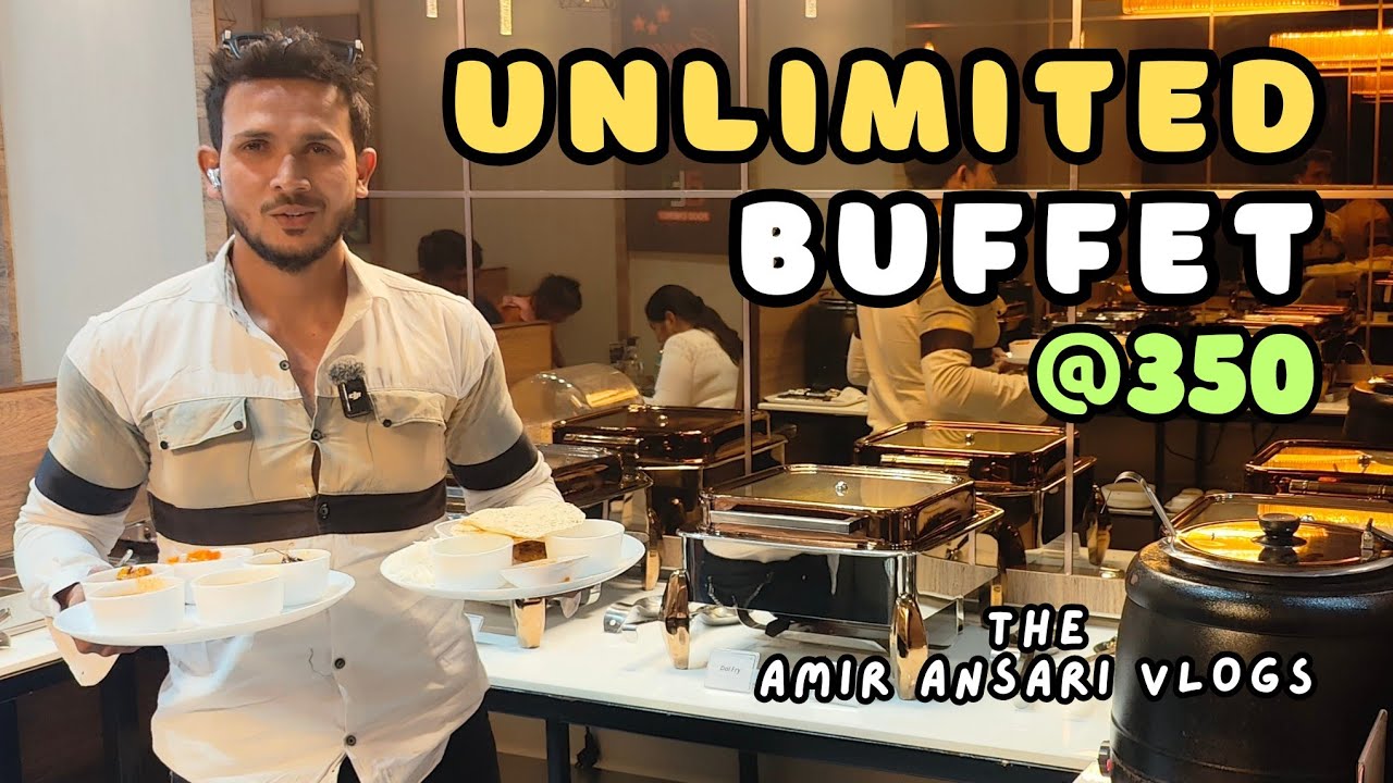 Unlimited buffet Only 350 | Buffet खाना है आजाओ खिला दूंगा 😍 | Best buffet in Mumbai