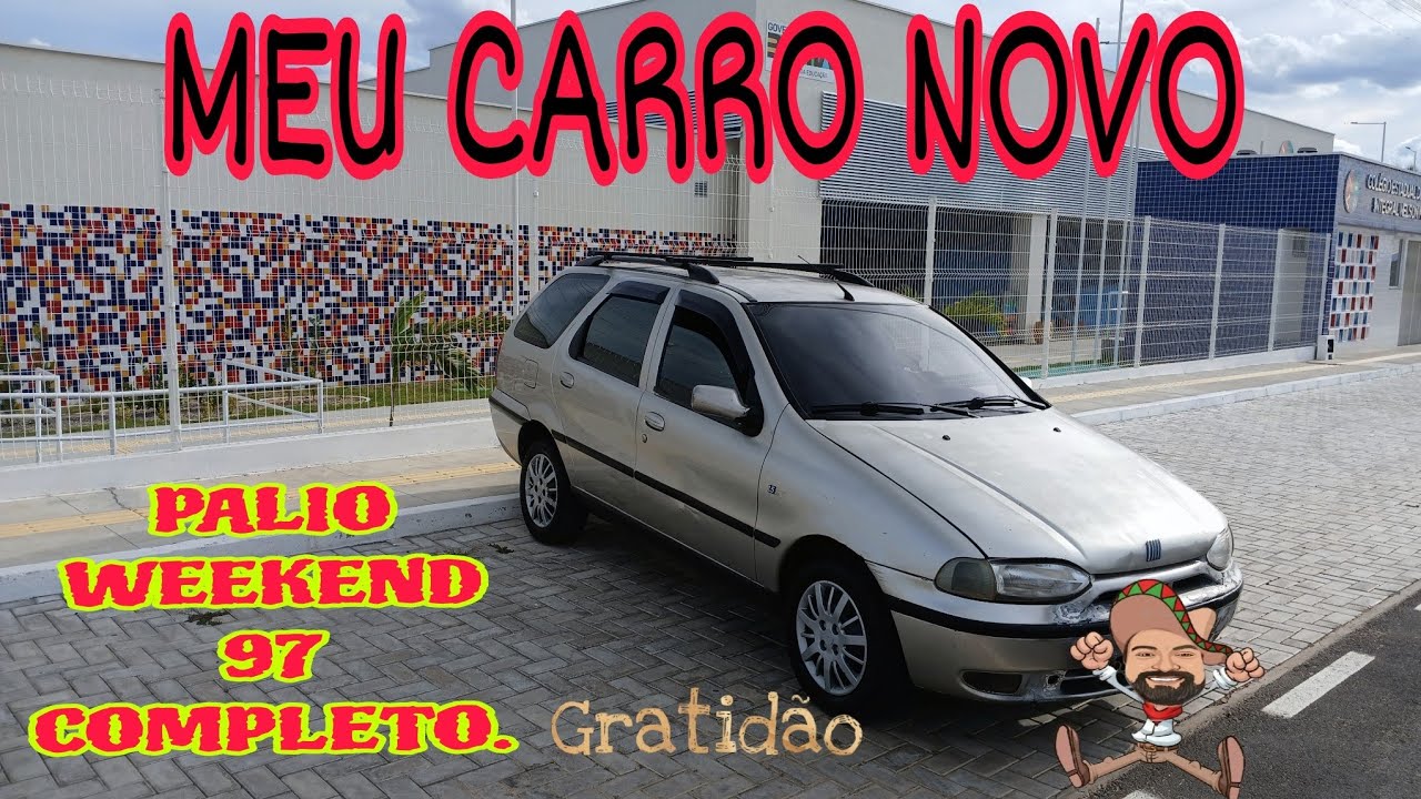 NOVO CARRO DO CANAL FIAT PALIO WEEKEND ANO 97 COMPLETO.