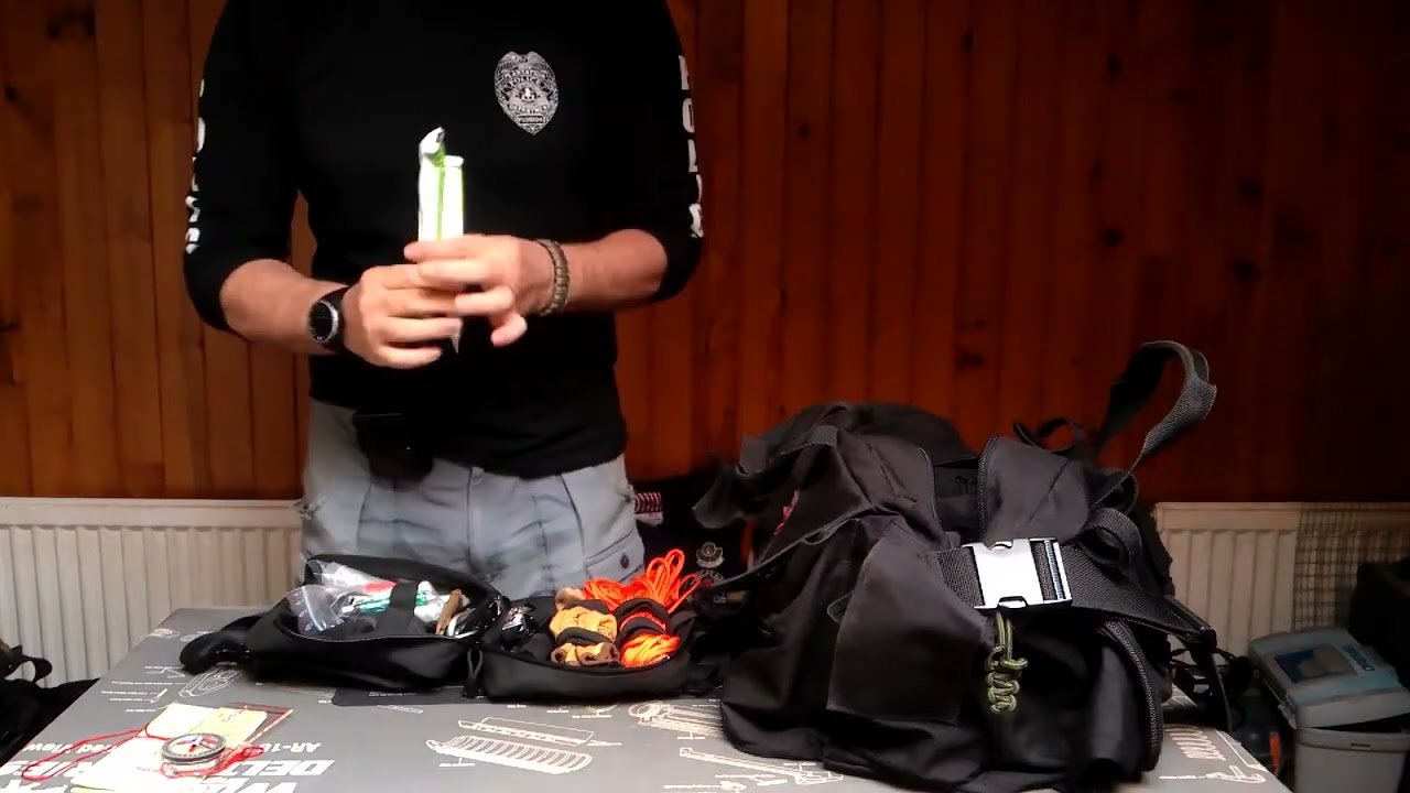 SAR DISASTER BAG / KIT DE DESASTRES BUSQUEDA Y RESCATE S.C.