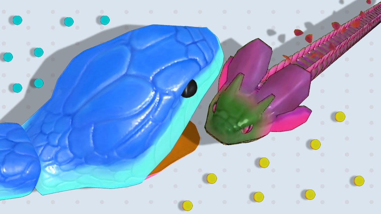 Snake Clash! .io - MAX LEVEL! Epic Snake Clash.io Gameplay! #410