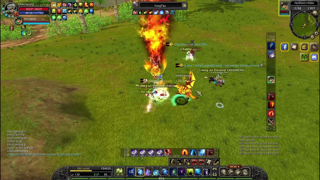Silkroad Online PVP Warrior vs Nuker Sword Shield Part 2