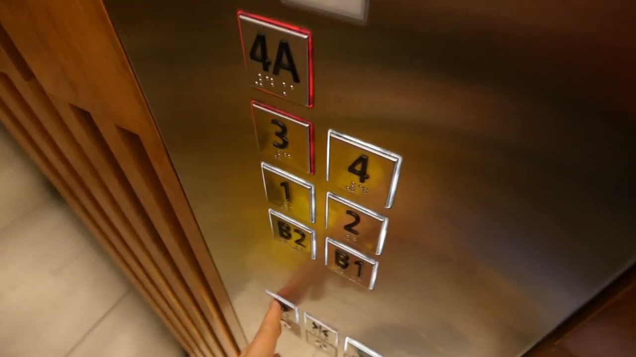 Schindler & Otis Traction lifts @ Castle Towers (8/3/2025)