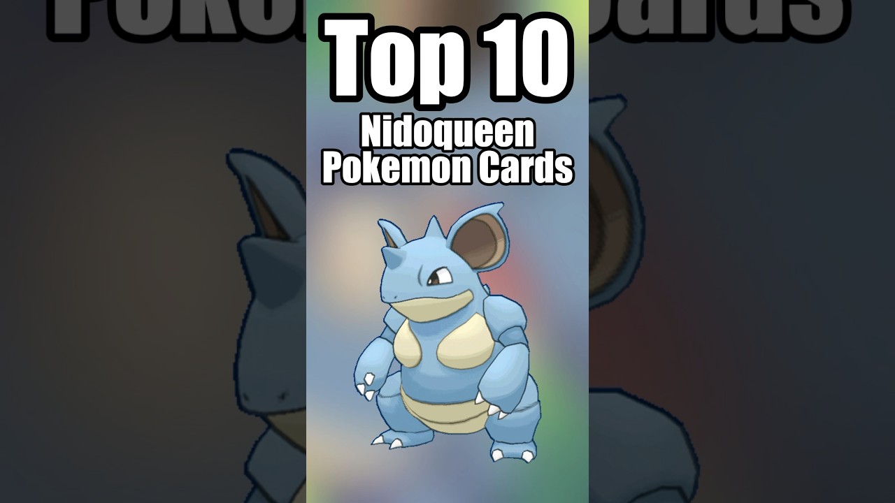 Top 10 most valuable Nidoqueen cards #pokemon #top10 #pokemontcg #top10pokemon #pokemoncards #shorts