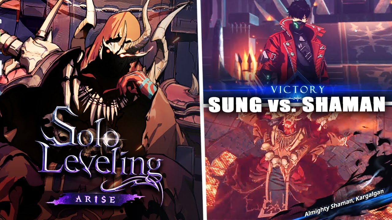 [Solo Leveling Arise] SUNG vs. ALMIGHTY SHAMAN KARGALAN!!!! (Rank 2 under 1:30 run)