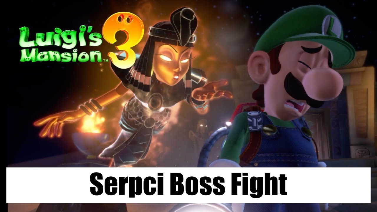 Luigi's Mansion 3 – Serpci Boss Fight (Floor 10 : Tomb Suites)