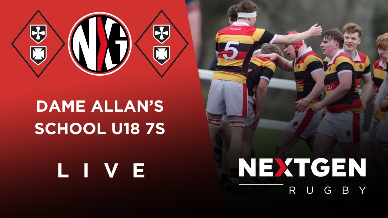 LIVE RUGBY: DAME ALLAN'S U18 SCHOOL 7s | PITCH ONE