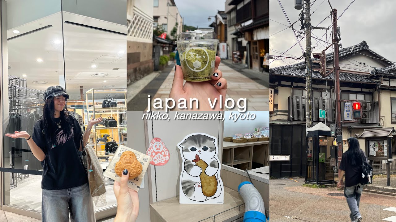 JAPAN VLOG 🎏 nikko, temples, ginza, uniqlo, kanazawa, kyoto, mofusand pop-up
