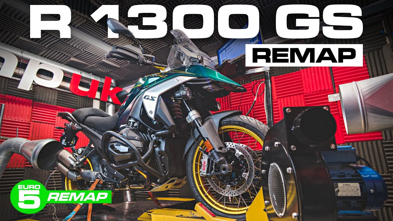 The New BMW R1300GS Takes to the Dyno! (Discount Code in Description) | BHP UK Custom ECU Remapping