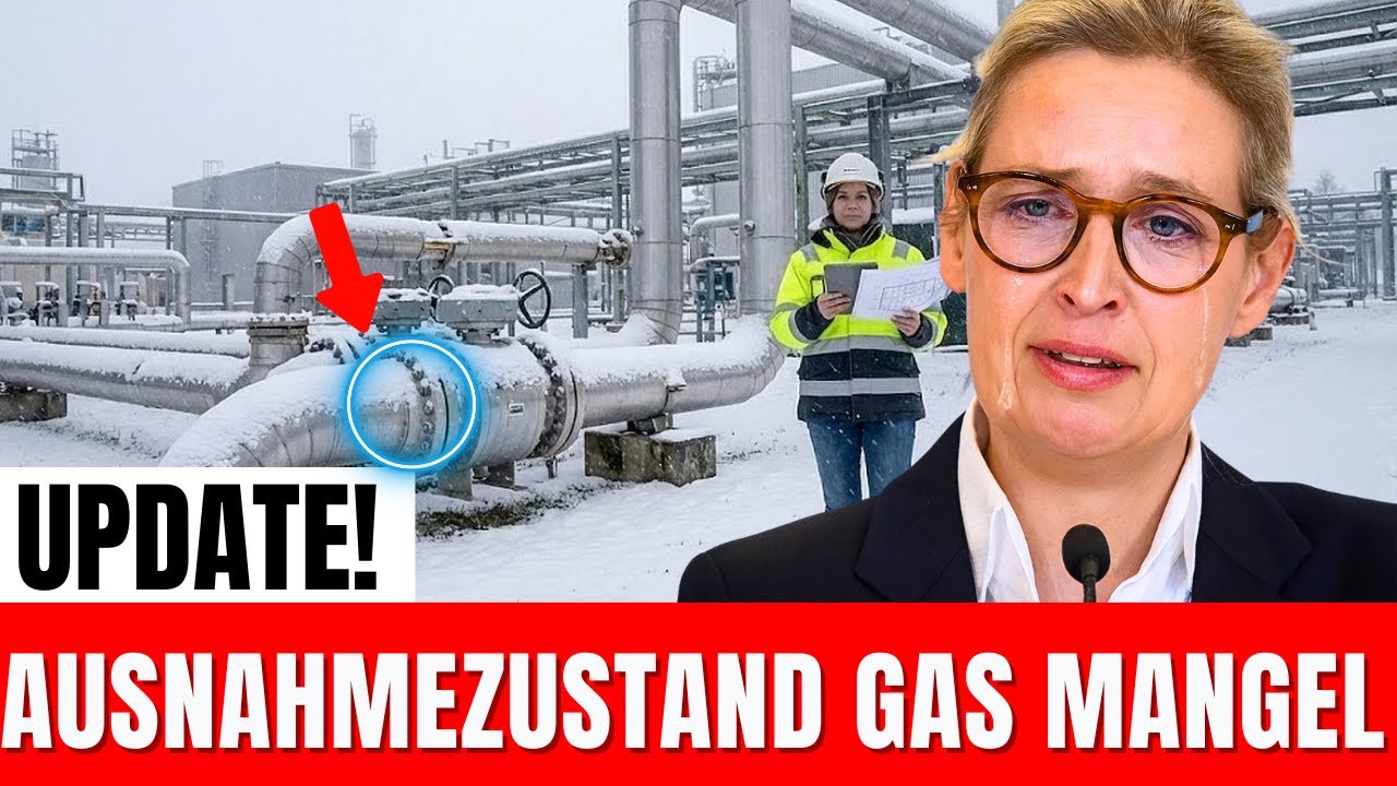 GAS ALARM! – Speicher fallen UNTER 30%, Politik streitet statt zu handeln!