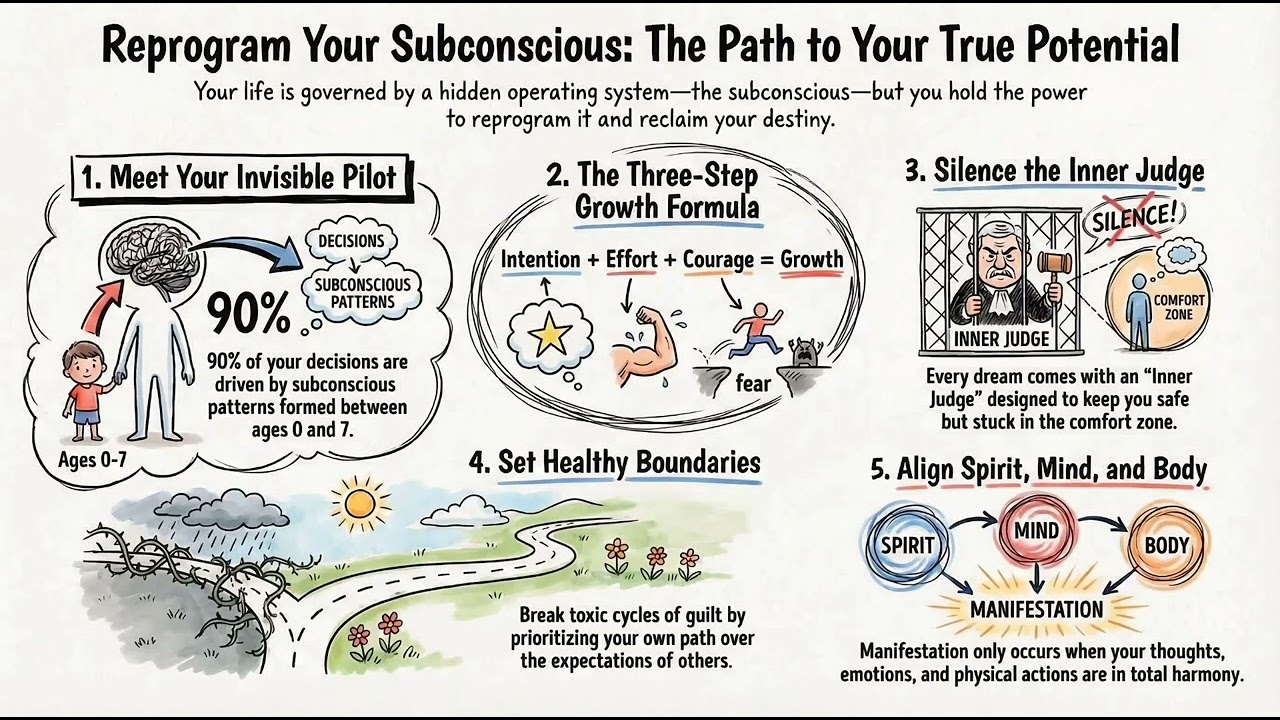 Dismantle the invisible pilot of self-sabotage
