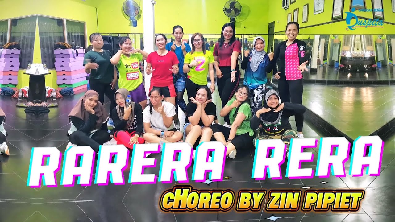 DJ Rarera Rera Reram | Choreo by Zin Pipiet | Sanggar Senam PUSPITA Wates
