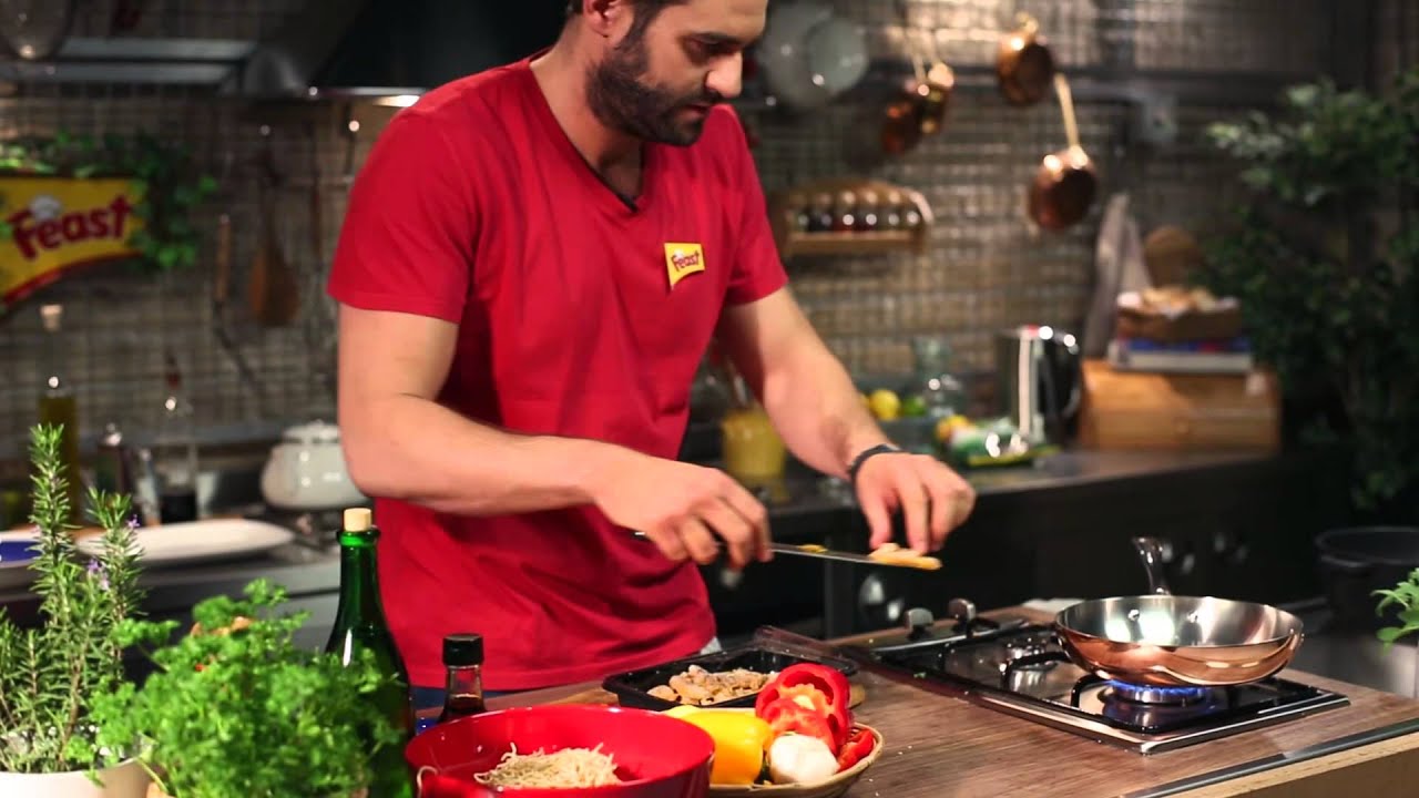 Yağız İzgül'den Karidesli Noodle