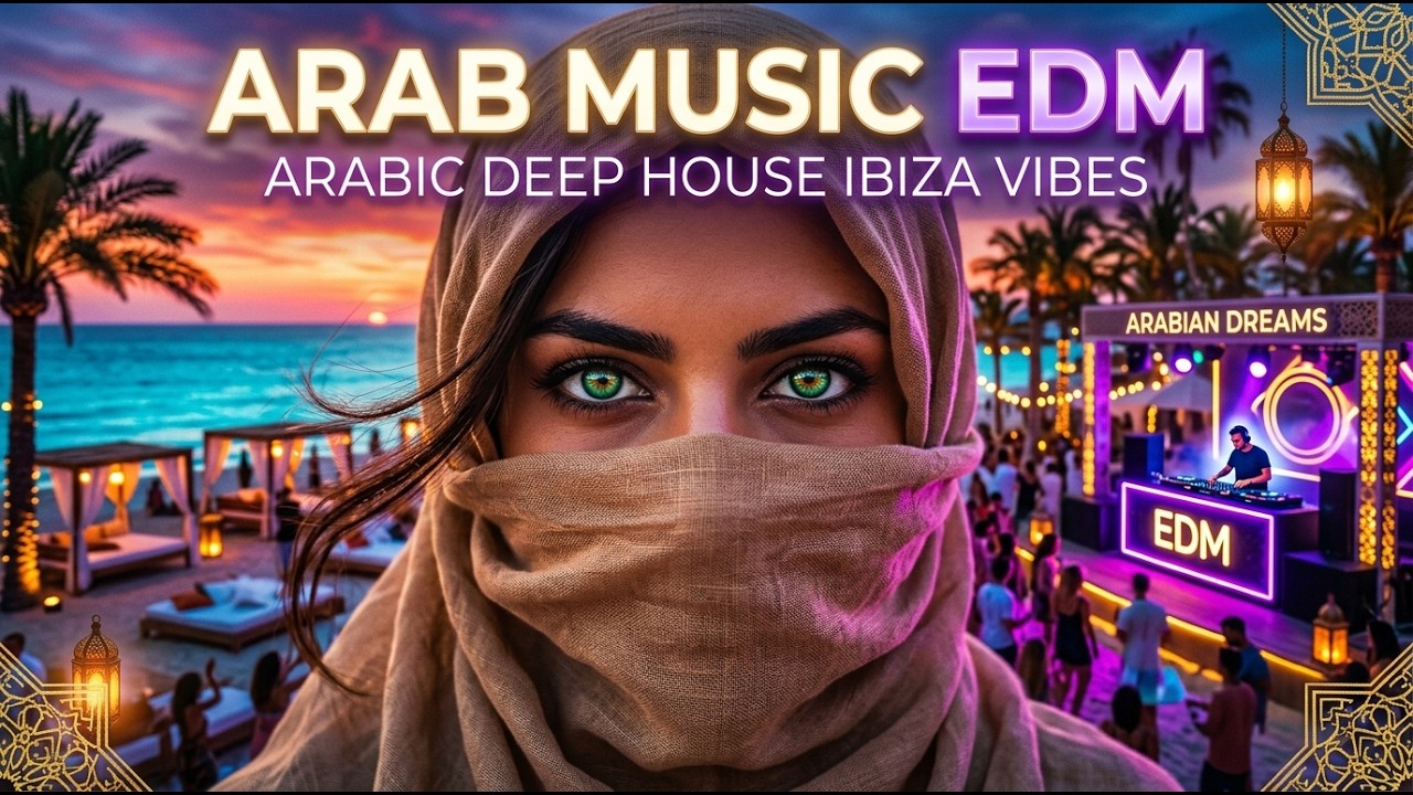 Ibiza Deep House x Arabic Beats 🔥 Summer Beach Party Mix