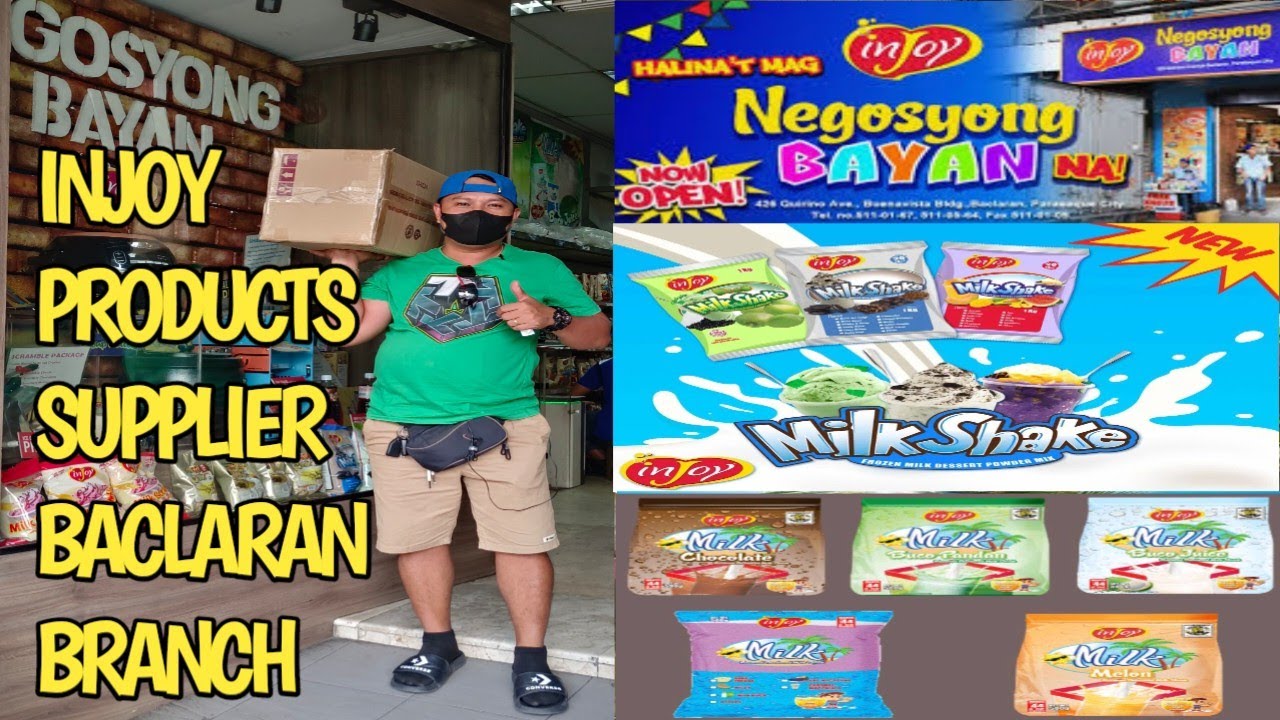 INJOY PRODUCTS SUPPLIER BACLARAN BRANCH / PATOK NA NEGOSYO NGAYONG TAG INIT