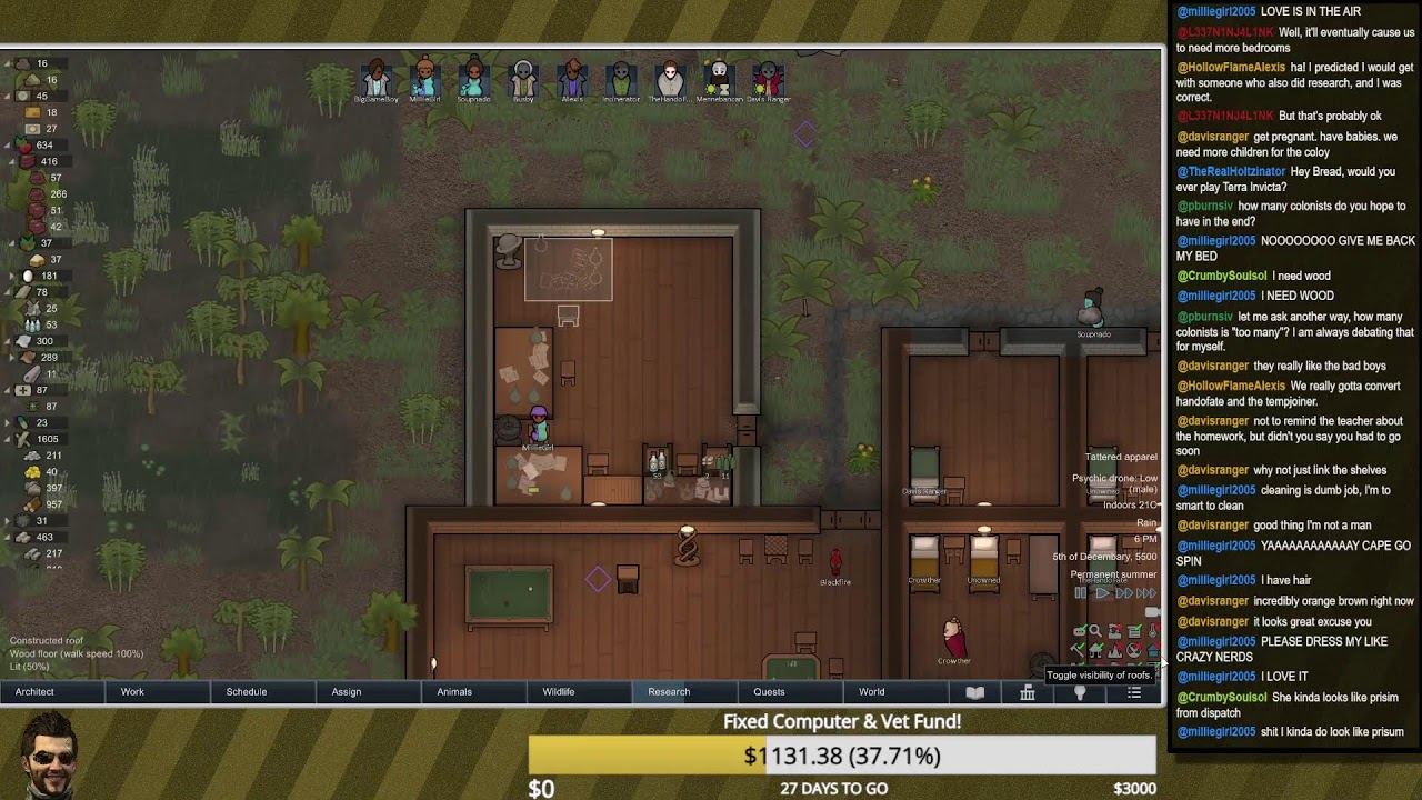 More RimWorld Streaming with ALL DLC! 🔴 Come hang out!