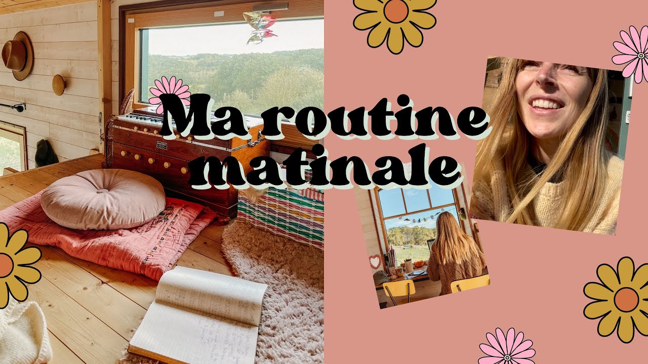 Ma routine matinale paisible | Bien commencer sa journée | routine slow living et simple