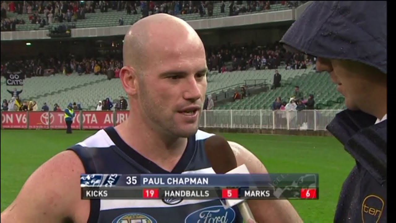 Round 8 Richmond VS Geelong 2008 Paul Chapman Mark Thompson