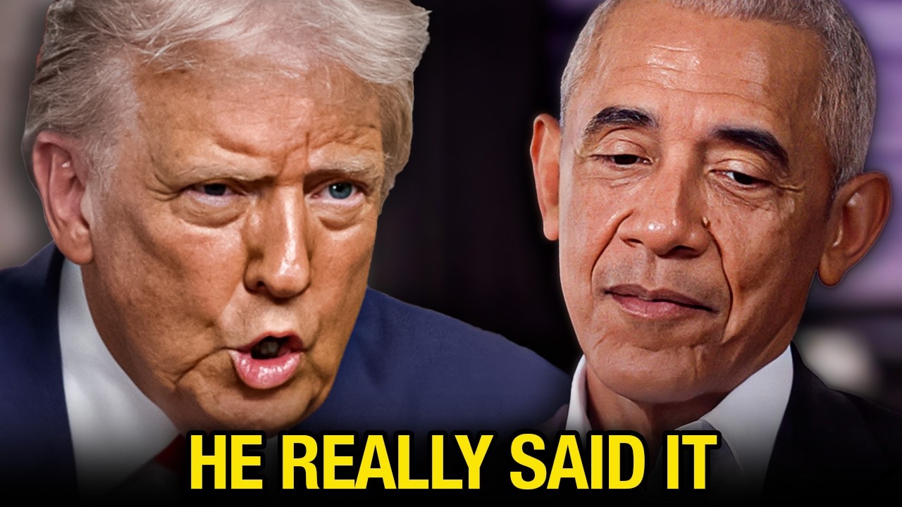 Trump SHAMES Himself With Vulgar Obama Attack At G7 Summit