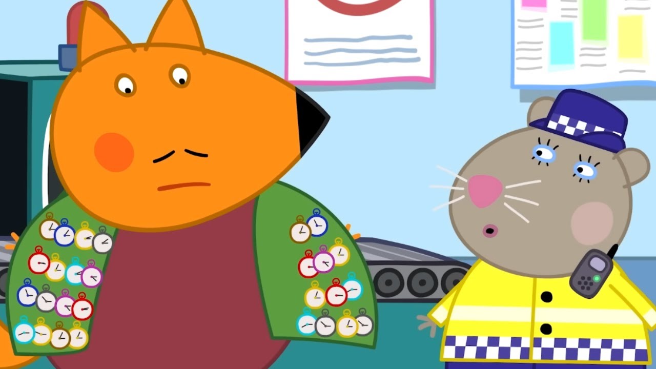 Daddy Fox Gets STOPPED By Airport Security 👮 🐽 Peppa Pig Full Episodes | 1 HOUR