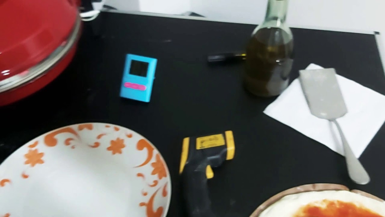 Forno Pizza Spice Caliente - Pizza fatta in casa in 1 minuto! Test 1