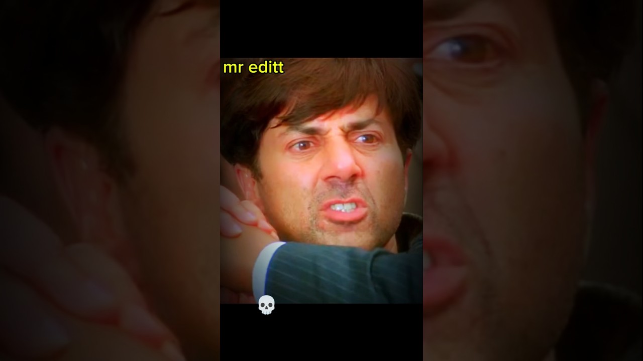 🤬agr mere😡 bap par kishine🔥 ugli uthae💀 to ushaka hat Tod duga#Sunny Deol#Sani Deol atitude dialogue