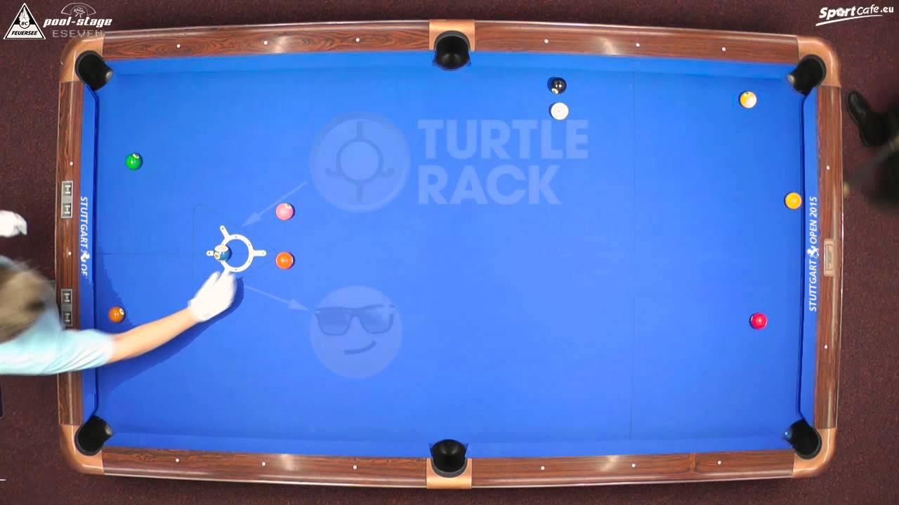 Stuttgart Open 2015, No. 24, 1/4 Final, C. Reimering vs. K. Zobrekis, 10-Ball, Pool-Billard
