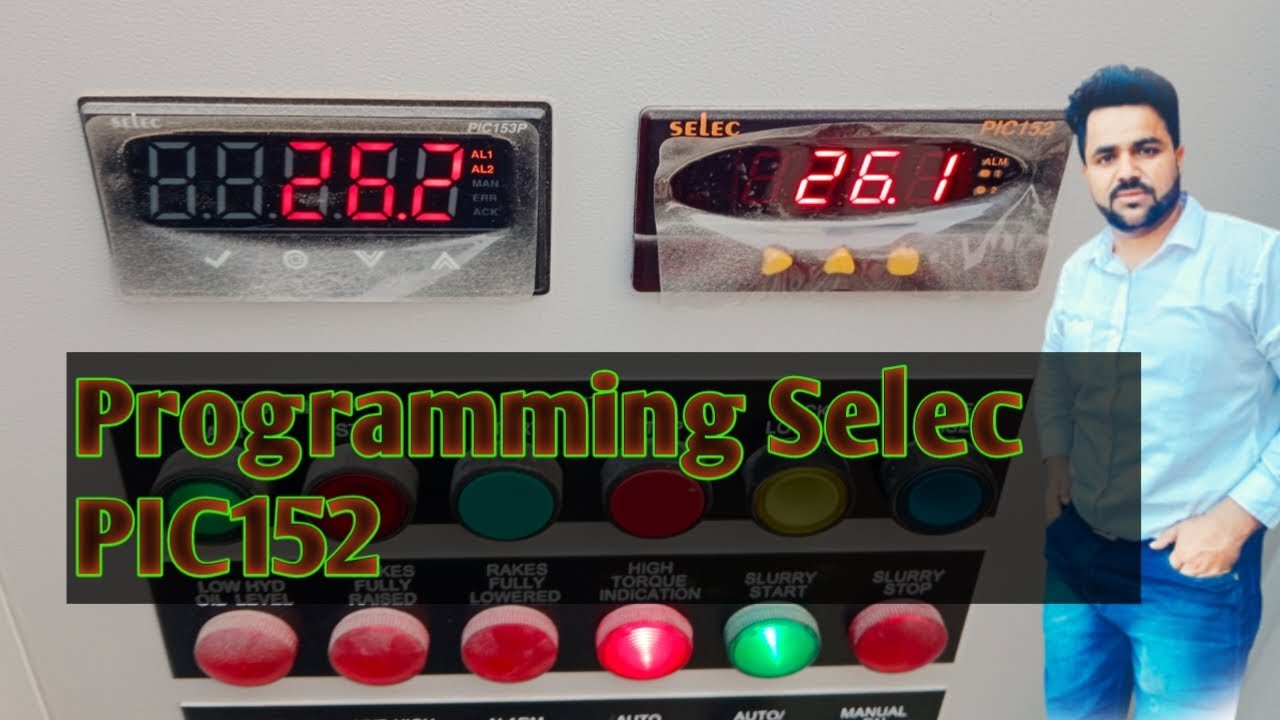 How to do programming Selec PIC152 controller 