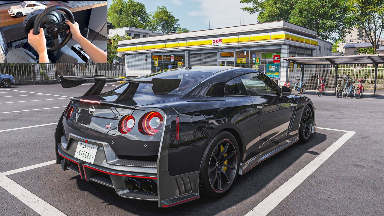 2024 Nissan GT-R NISMO - Forza Horizon 6 | Steering wheel Gameplay
