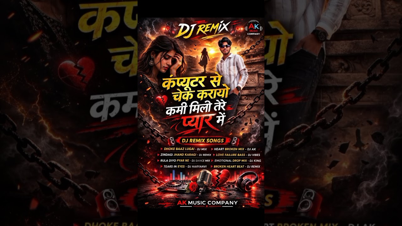 Kasoor Se Dhoke Karaya 💔 Kami Mili Tere Pyar Mein | DJ Remix | Heart Broken Love Song 2026