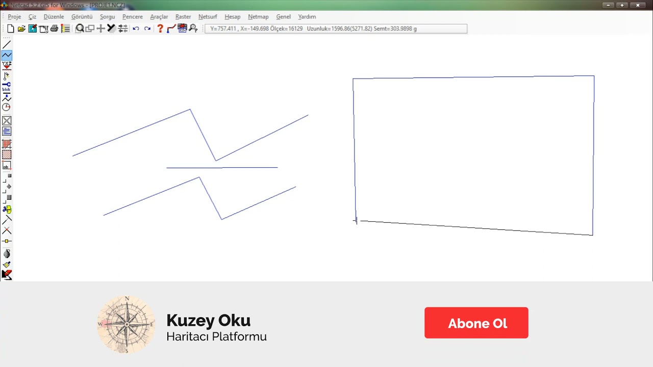 Sıfırdan Netcad 5.2 Eğitimi - #Ders 1 (Çizim Araçları)